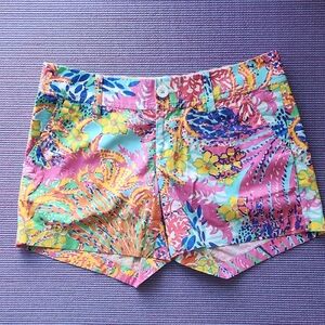 Lilly Pulitzer Calahan Shorts 6 Fishing for Compliments